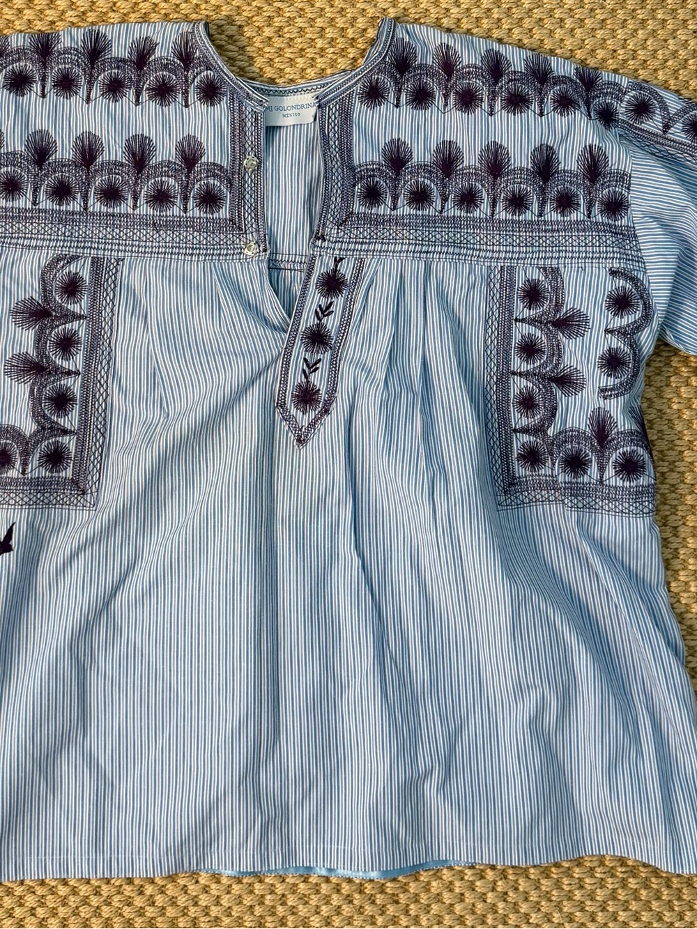 Mi Golondrina Embroidered Blouse